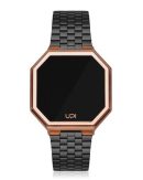 UPWATCH EDGE ROSE & BLACK TWO TONE