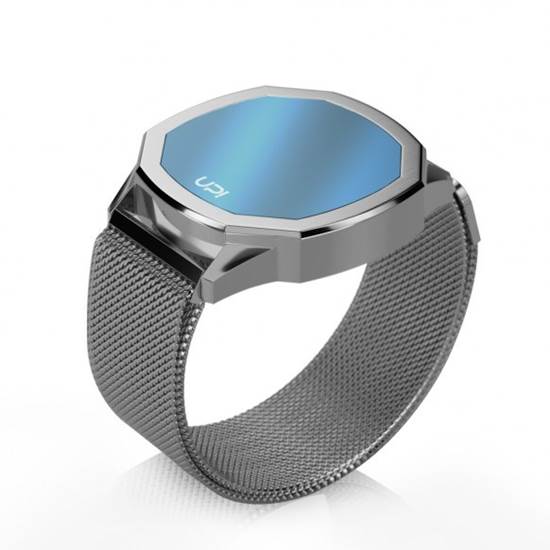 cepsaat UPWATCH VERTICE SILVER&BLUE